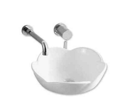 GZ 178 | FERRE WHITE CERAMIC BASIN