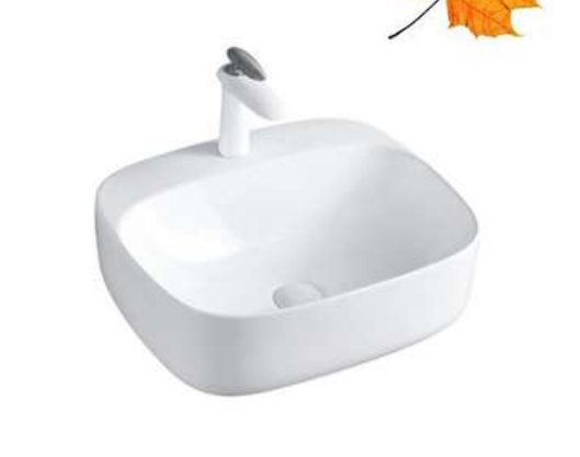 GZ 186 | FERRE WHITE CERAMIC BASIN