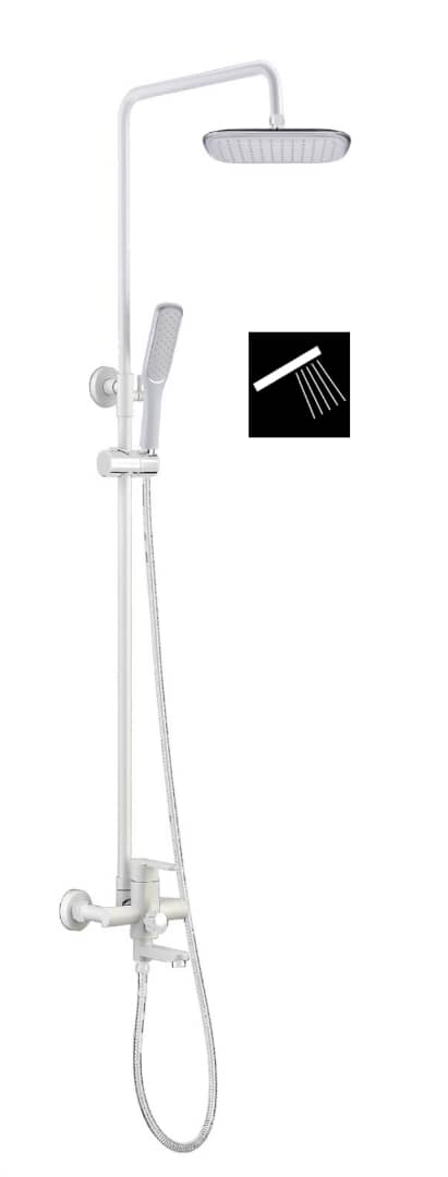 QNTL-2007W | Rain Shower Mixer Set - ThatRenoStore