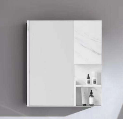 G K-MONO 301 WHITE MARBLE | K-MONO WOODEN MIRROR BOX