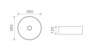 D1001115 | Counter Top Basin