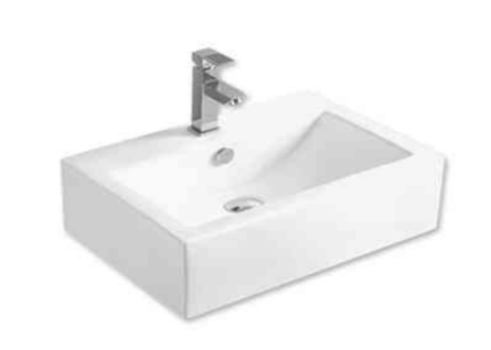 GZ 432 | FERRE WHITE CERAMIC BASIN