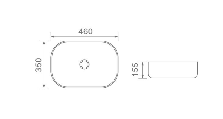 D1001118 | Counter Top Basin