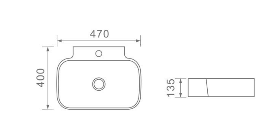 D1002113 | Wall Hung Basin