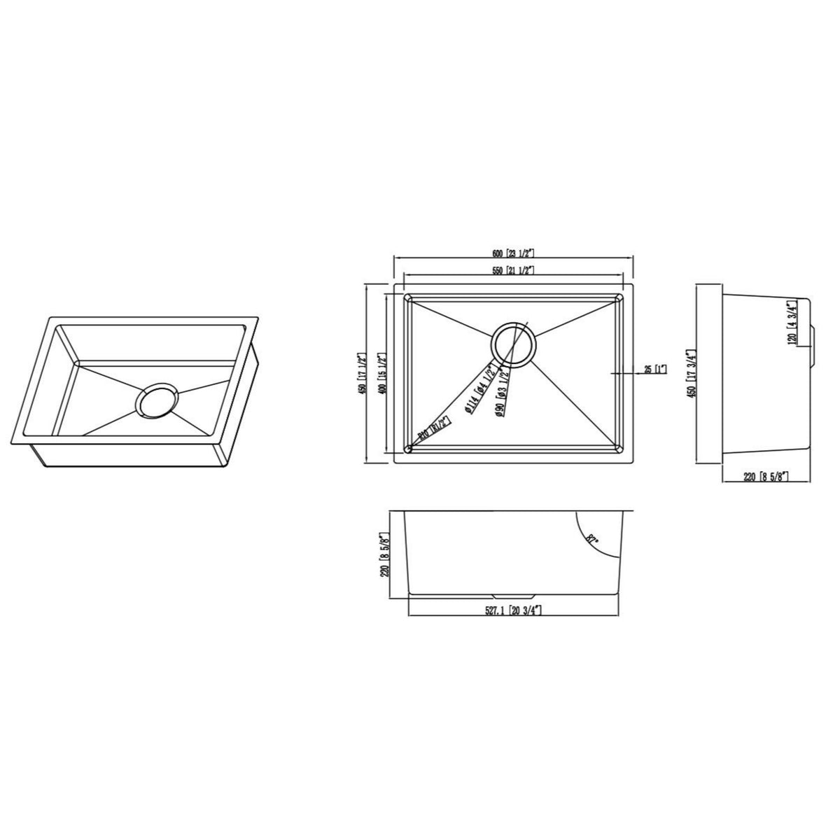 AT6045DS | Sink - ThatRenoStore