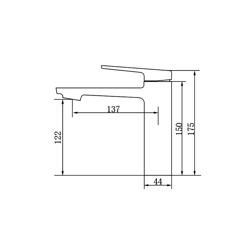 AT7002M | Single-lever Basin Mixer - ThatRenoStore