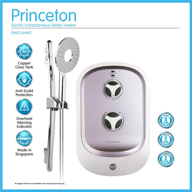 707 | PRINCETON Rotatable sliding shower set