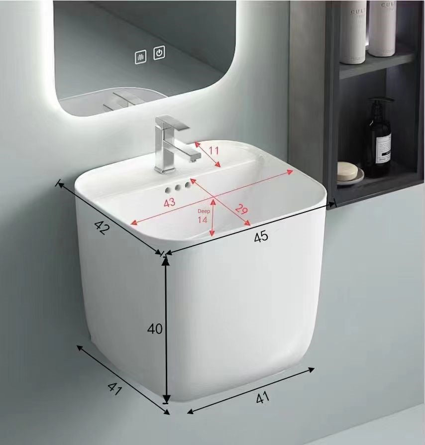 AT8201 | Half-hung Basin - ThatRenoStore