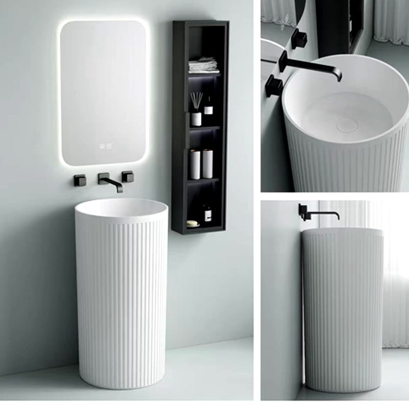 AT865W | Pedestal Wash Basin - ThatRenoStore