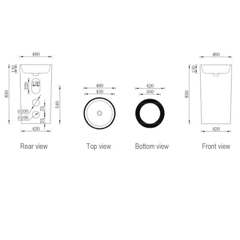 AT89031 | Ceramic Basin - ThatRenoStore