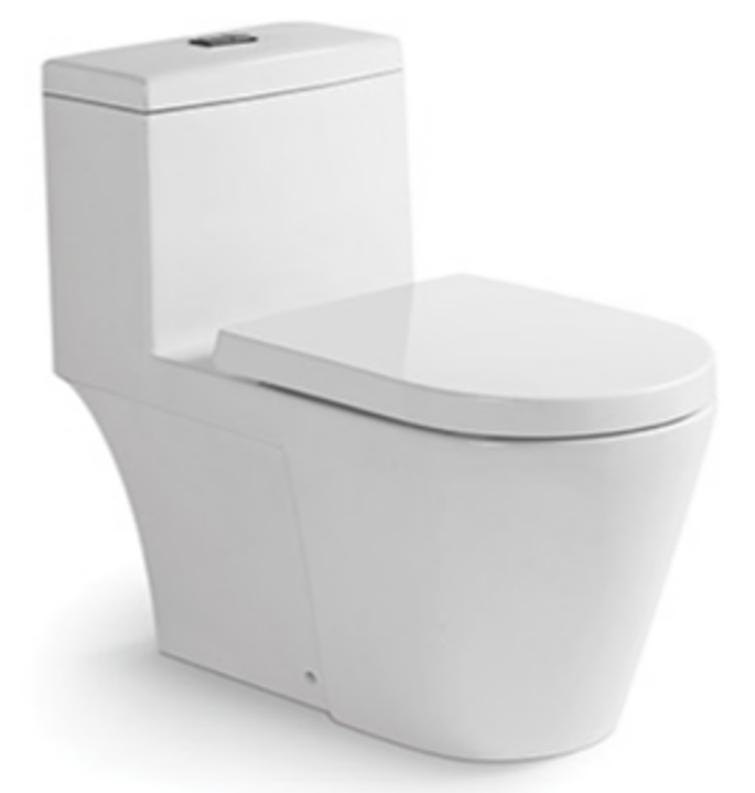 A.8061 | One Piece Water Closet (WC) - Rimless Flush | VERA | ThatRenoStore