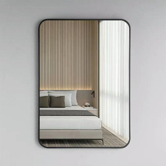 ATA1910BK | Square Mirror with Frame - ThatRenoStore