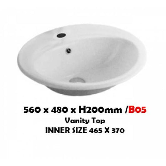 BAB05 | Insert Counter Basin