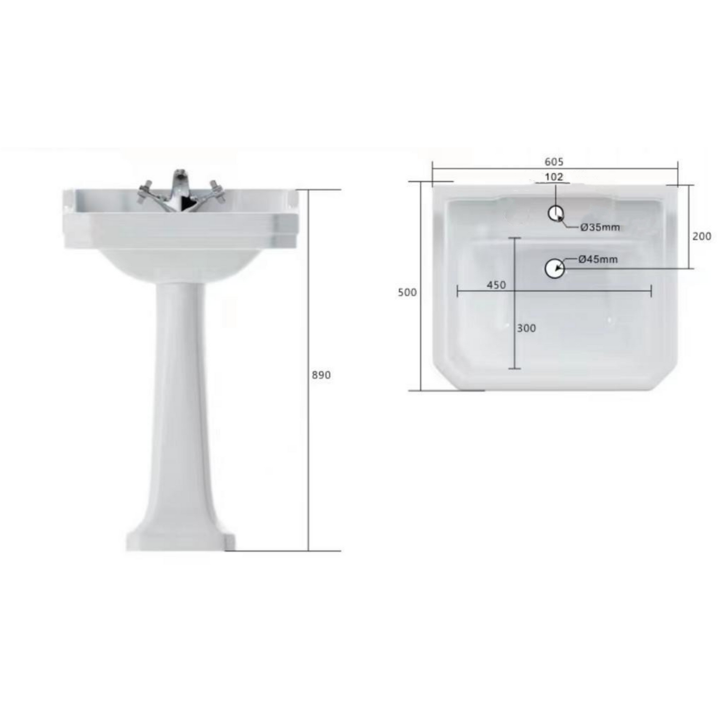 ATBA60PA01 | Basin - ThatRenoStore