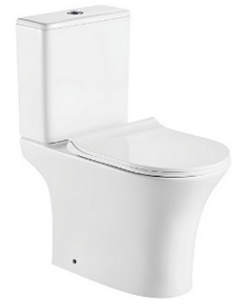 C.057P | One Piece Water Closet (WC) - Rimless Flush | VERA | ThatRenoStore