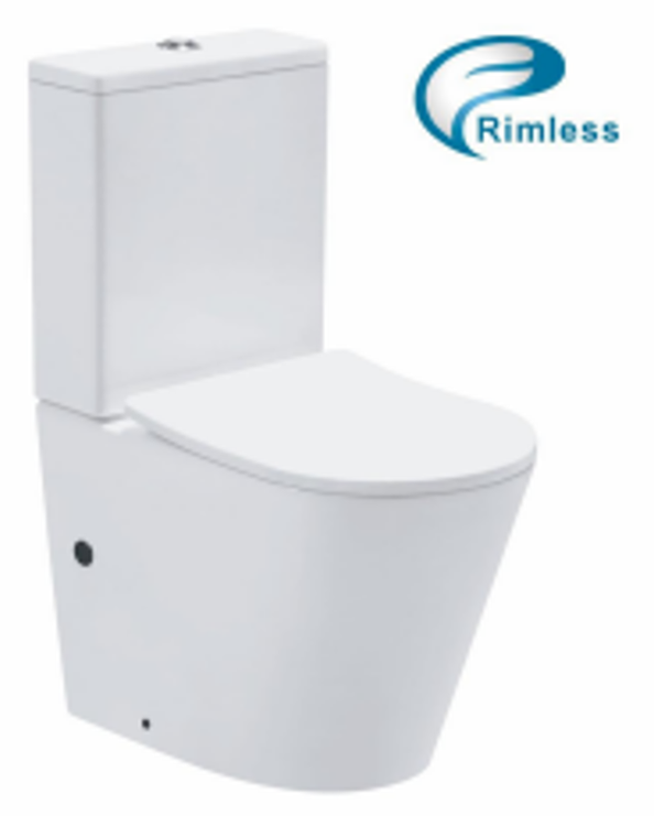 C.093 | One Piece Water Closet (WC) - Rimless Flush | VERA | ThatRenoStore