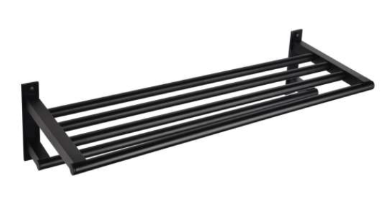 GG 94 BLACK | TOWEL RACK - Black