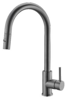 GGF 40205A - MGUN | 304 SS KITCHEN SINK MIXER - Metal Gun