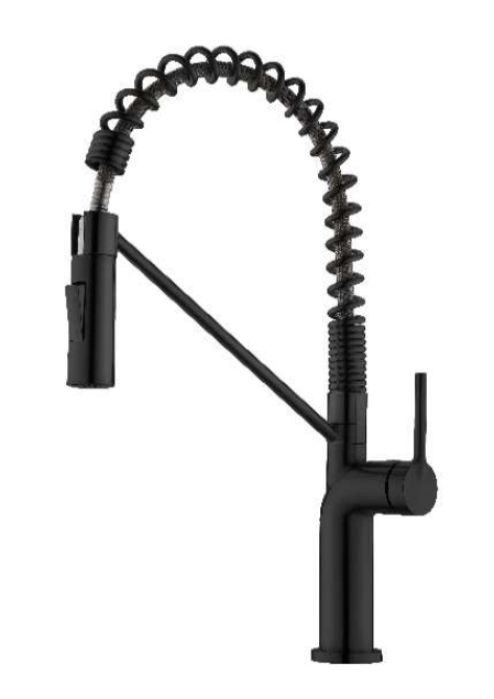 GGF 41105A BLACK | 304 SS KITCHEN SINK MIXER - Black - ThatRenoStore