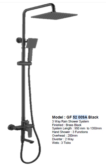 GGF 52009A BLACK | 64 BLACK SERIES