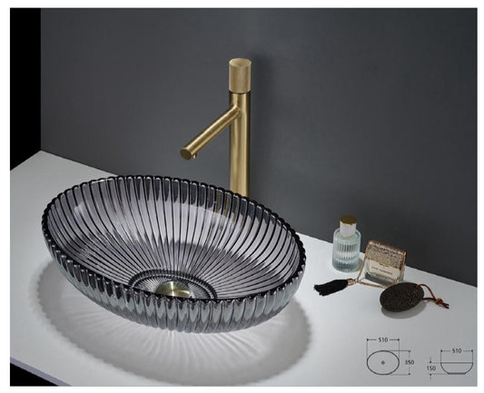 ATGL49A | Glass Basin - ThatRenoStore