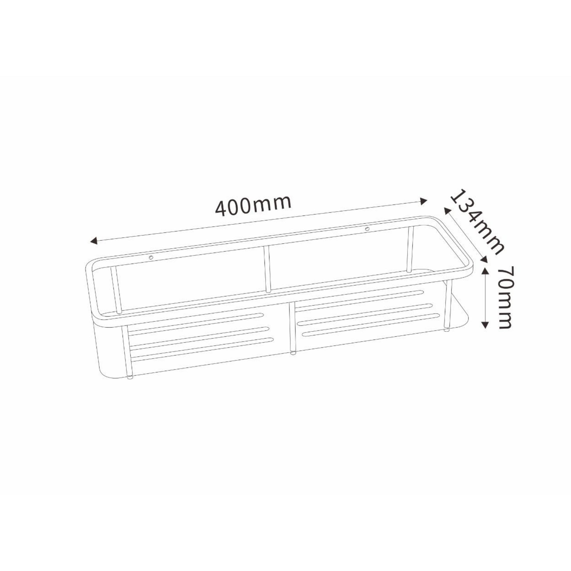 ATK4001 | Single Shower Basket - ThatRenoStore