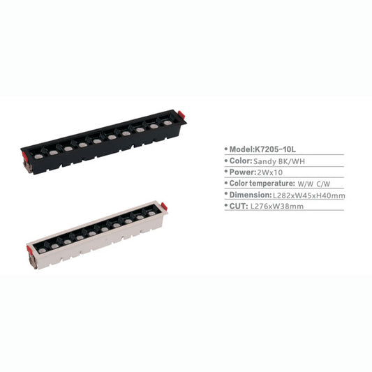 SLK7205 | Spot Down Light - 10L