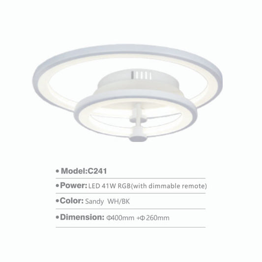 SLC241 RD Surface Light | LED Ceiling Lamp