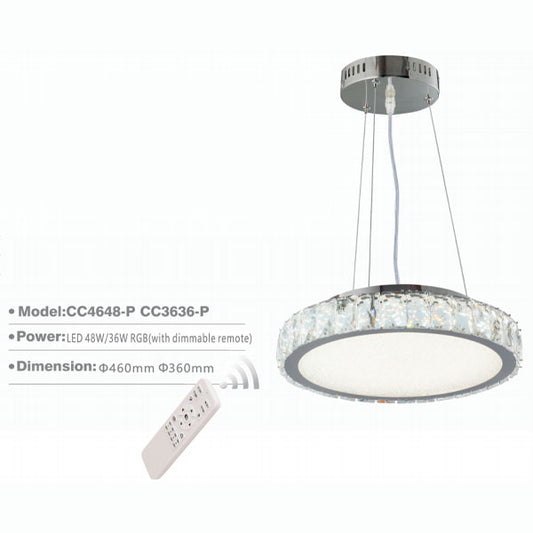SLCC4648-P RD Pendant Light | LED Ceiling Lamp
