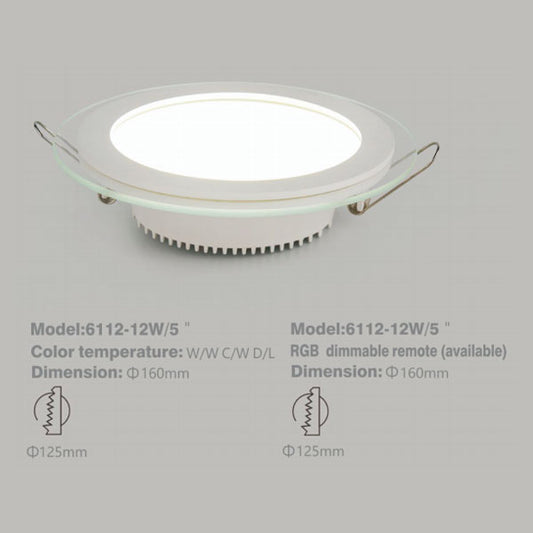 SL6112 RD Downlight | 12W/5" Inch