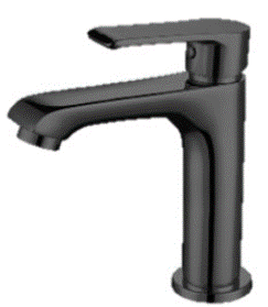 GLP 5217 MBLACK | Cold Basin Tap - Matt Black