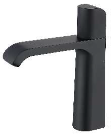 GLP 5417 MBLACK | Cold Basin Tap - Matt Black