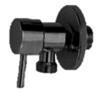 GLP 901 BLK | ANGLE VALVE - Black