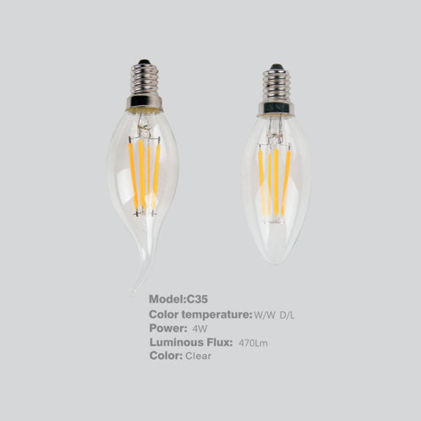 SLC35 E14 Tail Bulb | Lighting Accessory and LED Bulb