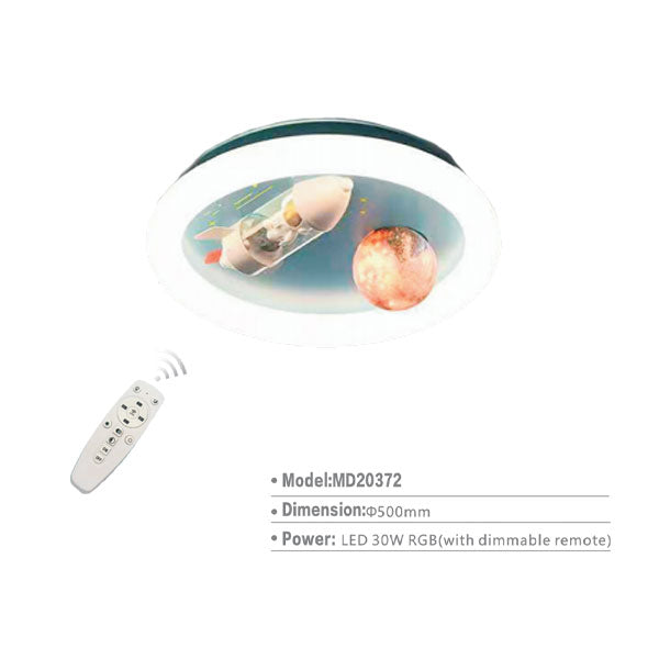 SLMD20372 RD Surface Light | LED Ceiling Lamp