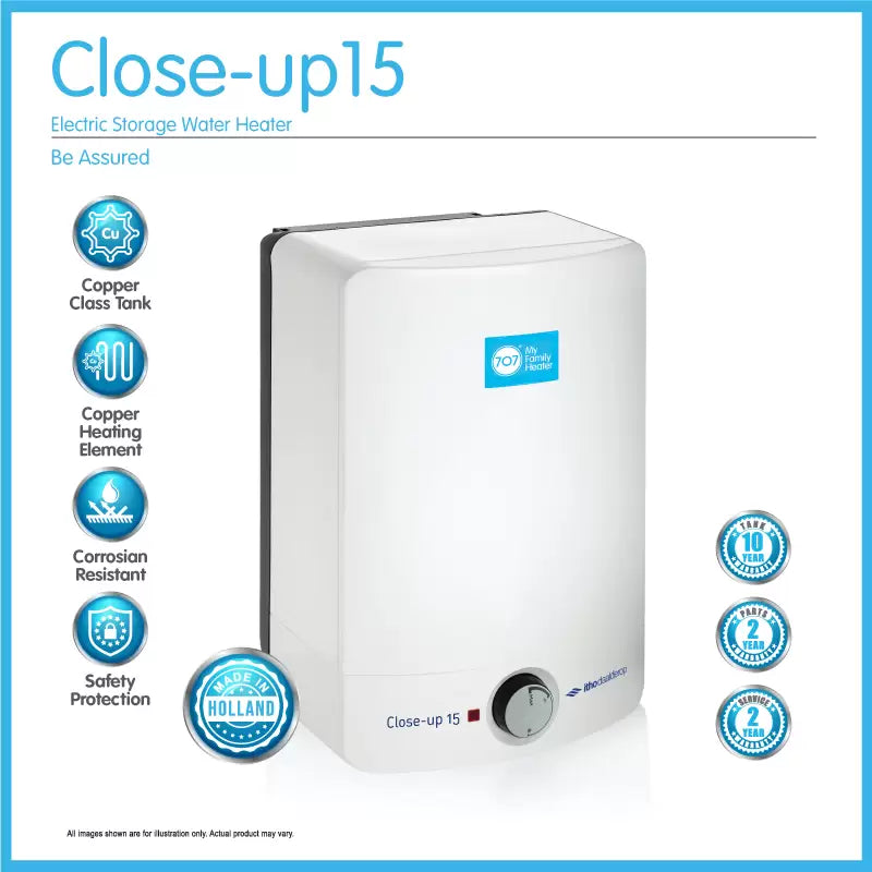 707 | CLOSE-UP 15 | 15L WATER HEATER