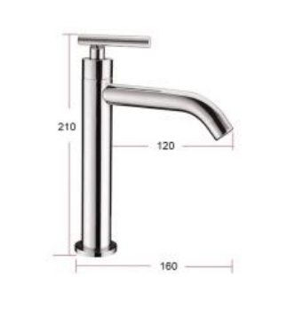 NN-9701-CP | Basin Tap - Chrome Polish