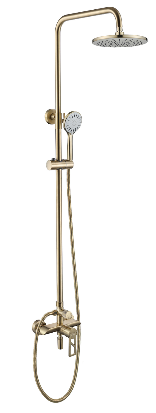 QNTL-1037G | Rain Shower Mixer Set - ThatRenoStore
