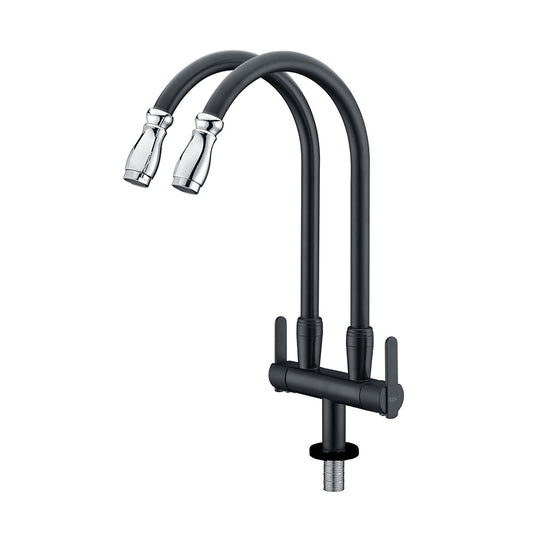 QNTL-2025B-C | Double spout Kitchen Cold Tap - ThatRenoStore