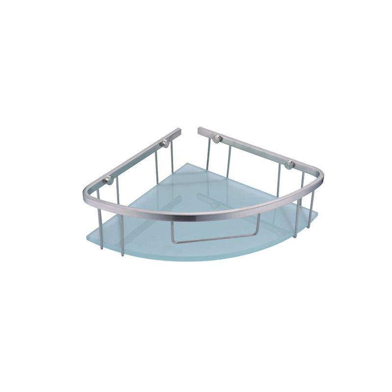 QQNTL-B11804 | Glass Corner Bathroom Basket - ThatRenoStore