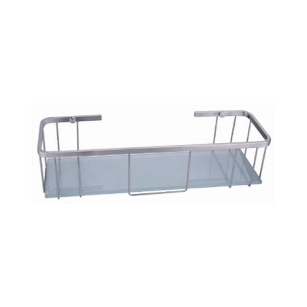 QQNTL-B11814 | Glass Rectangle Bathroom Basket