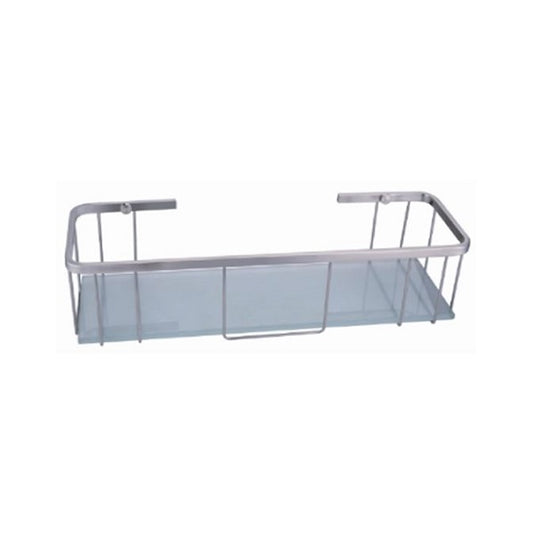 QQNTL-B11814 | Glass Rectangle Bathroom Basket - ThatRenoStore