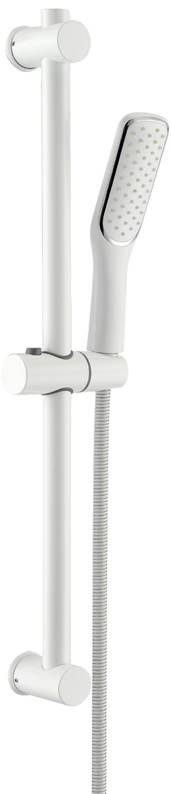 QNTL-S04-H12 (W) | Shower Rod & Hand Shower And Hose - ThatRenoStore