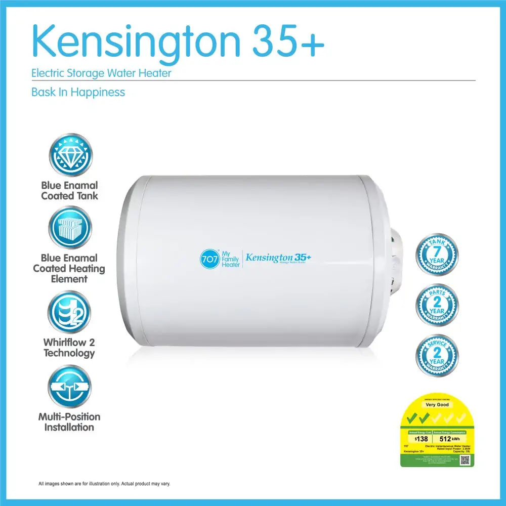 707 | KENSINGTON+ 35L Storage Water Heater - ThatRenoStore
