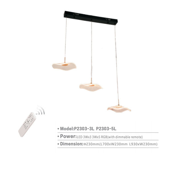 SLP2303-5L | Pendant Light - Ø230mm (930x230mm) – ThatRenoStore