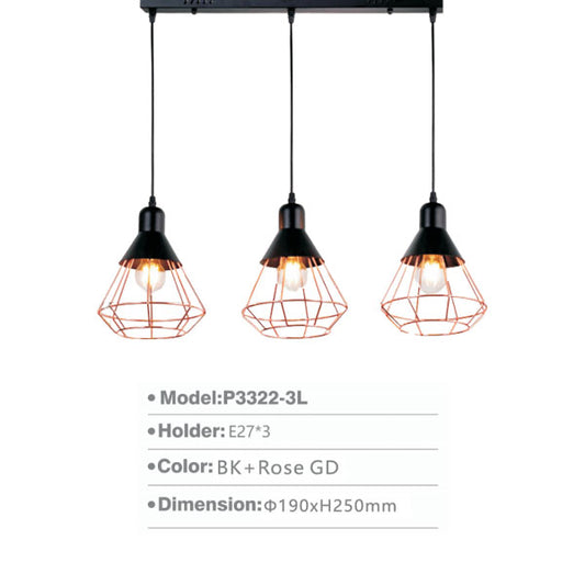 SLP3322-3L | Pendant Light