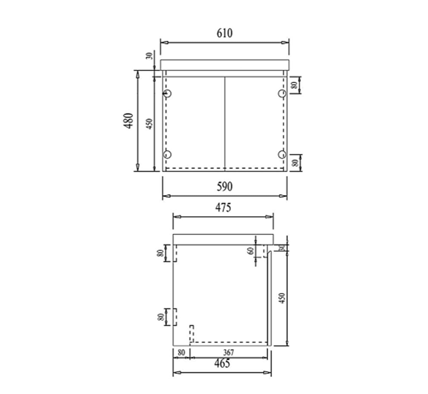 ATP60EPV05 | Laundry Basin Cabinet - ThatRenoStore
