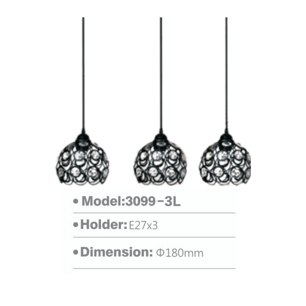 SL3099-3L | Pendant Light