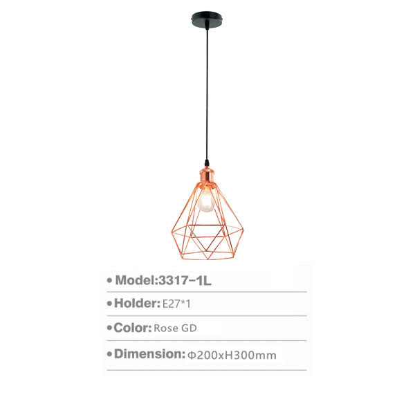 SL3317-1L | Pendant Light - ThatRenoStore