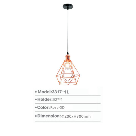 SL3317-1L | Pendant Light - ThatRenoStore